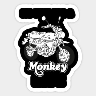 ITS TIME FOR A HONDA MONKEY RIDE Sticker